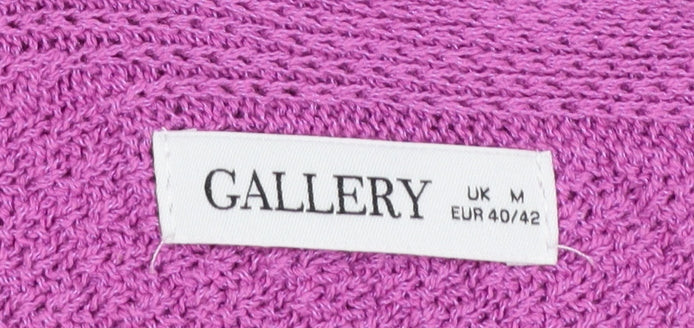 Gallery Women’s Purple Knit Camisole Tank Top M