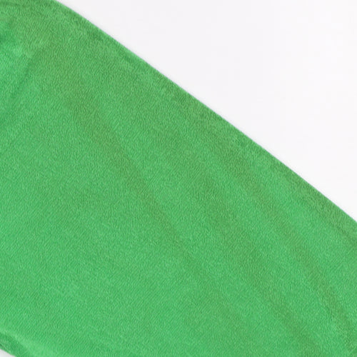New Look Women's Green Long Sleeve Keyhole Tunic Blouse Size 18