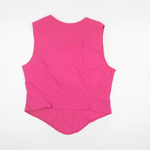 River Island Women’s Pink Sleeveless Camisole Blouse Size 18