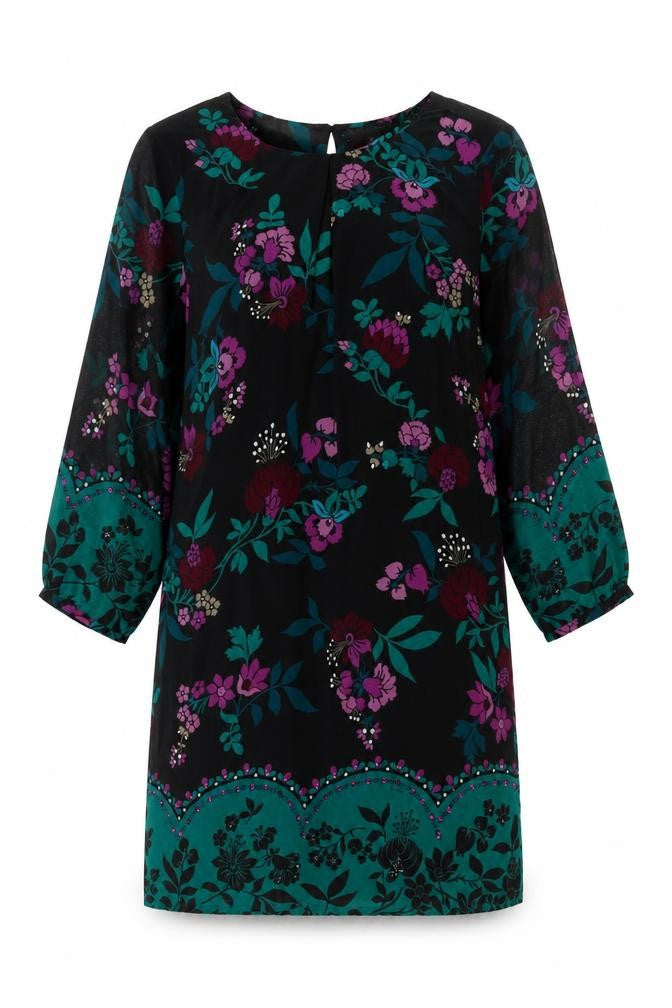 Debenhams Women’s Multicoloured Floral Shift Dress Size 12