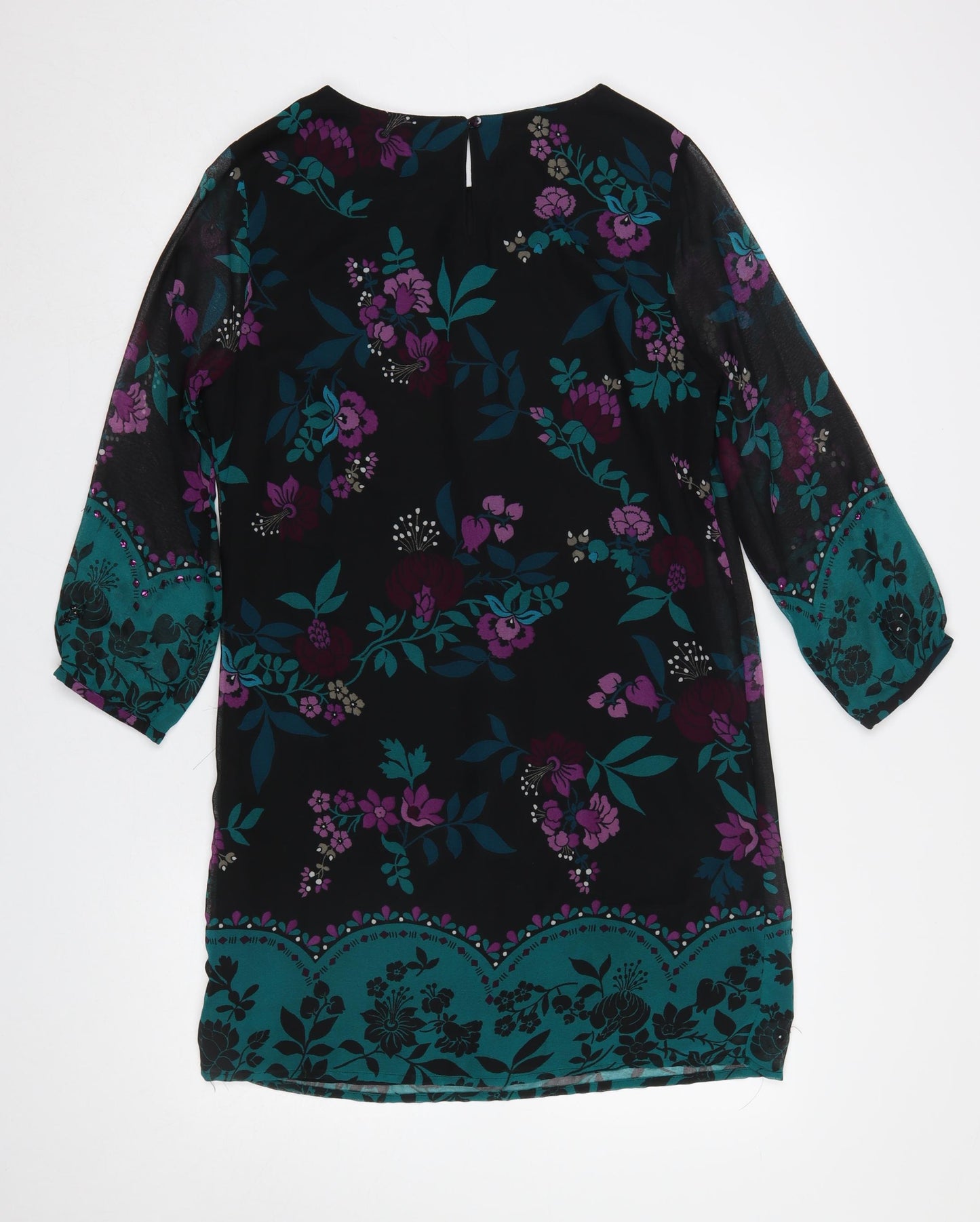 Debenhams Women’s Multicoloured Floral Shift Dress Size 12