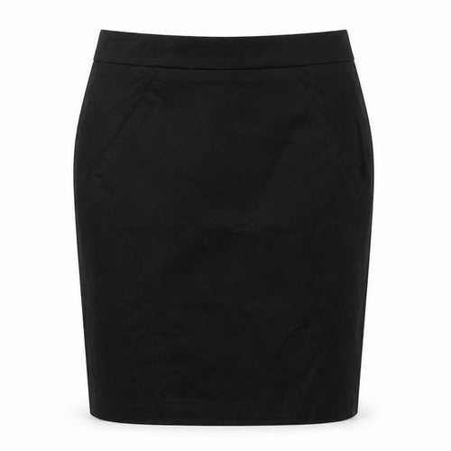 Topshop Women's Black Knee Length Pencil Skirt Size 10