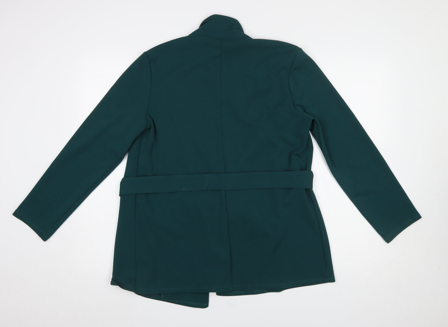 ASOS DESIGN Women’s Green Belted Blazer Jacket UK 10 Regular Fit