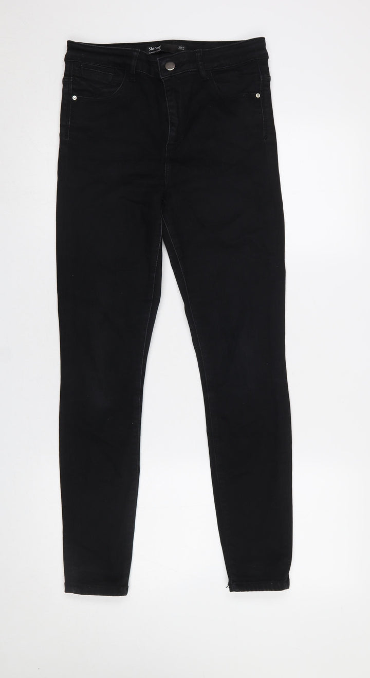 Dunnes Stores Women’s Black Skinny Jeans Size 12 Regular Denim