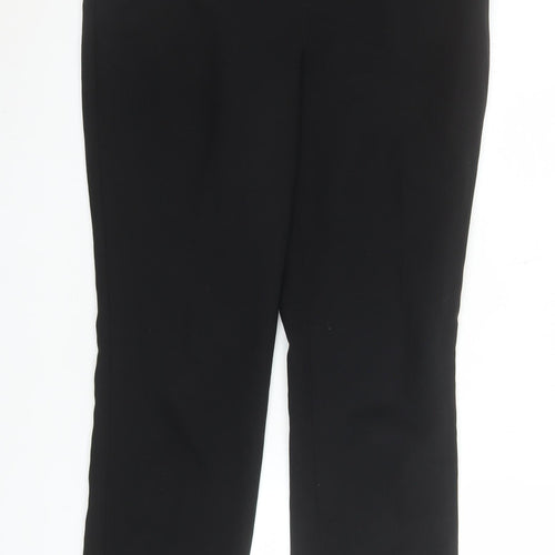 Dunnes Stores Womens Black Size 10 Straight Leg Trousers