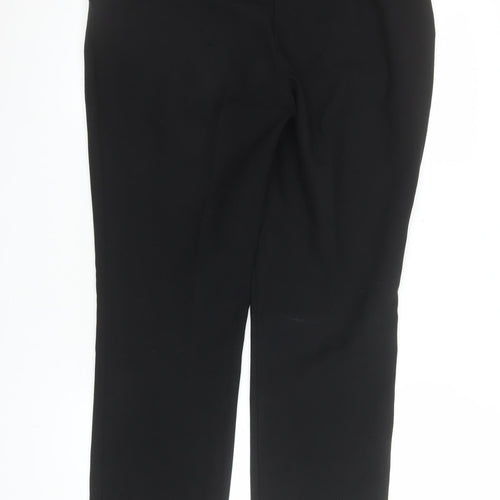 Dunnes Stores Womens Black Size 10 Straight Leg Trousers