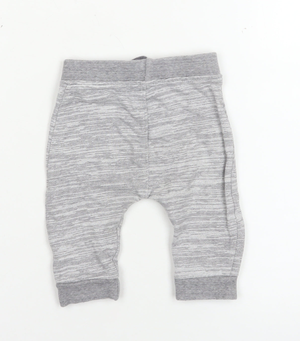 George Unisex Baby Grey Jogger Trousers 3-6 Months 100% Cotton Animal Print
