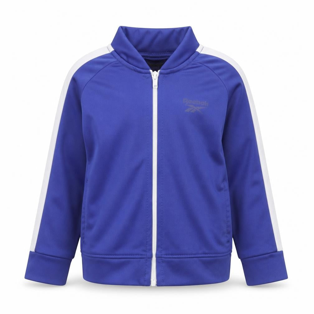 Reebok Boys Blue Track Jacket 2 Years Full Zip Lightweight Sports