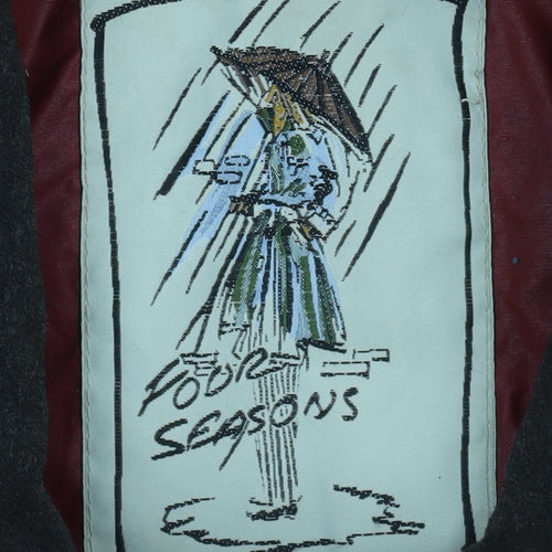 Four Seasons Women's Red Waterproof Hooded Rain Coat XL