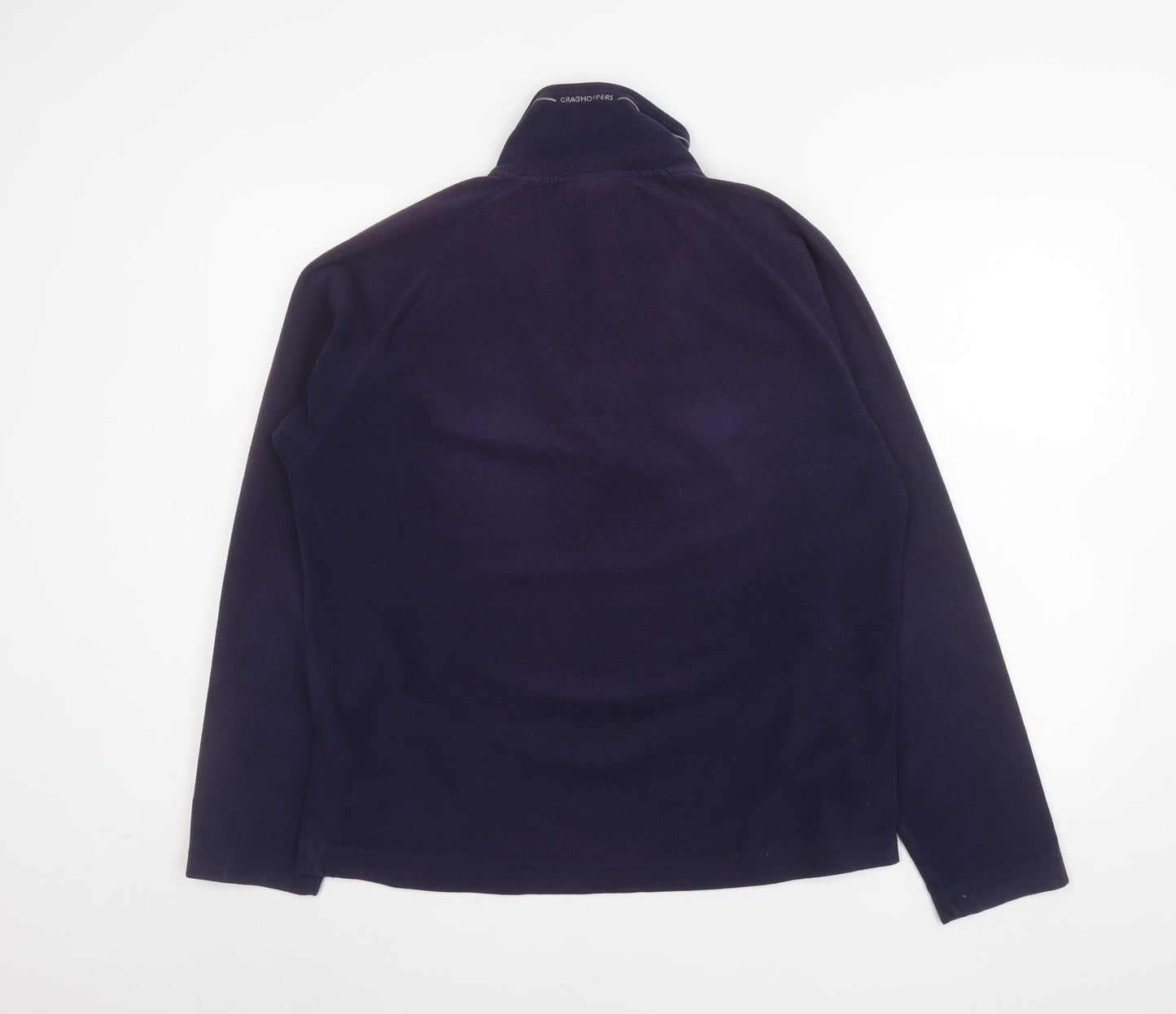 Craghoppers Mens Blue Half Zip Fleece Sweatshirt UK M Outdoor Pullover