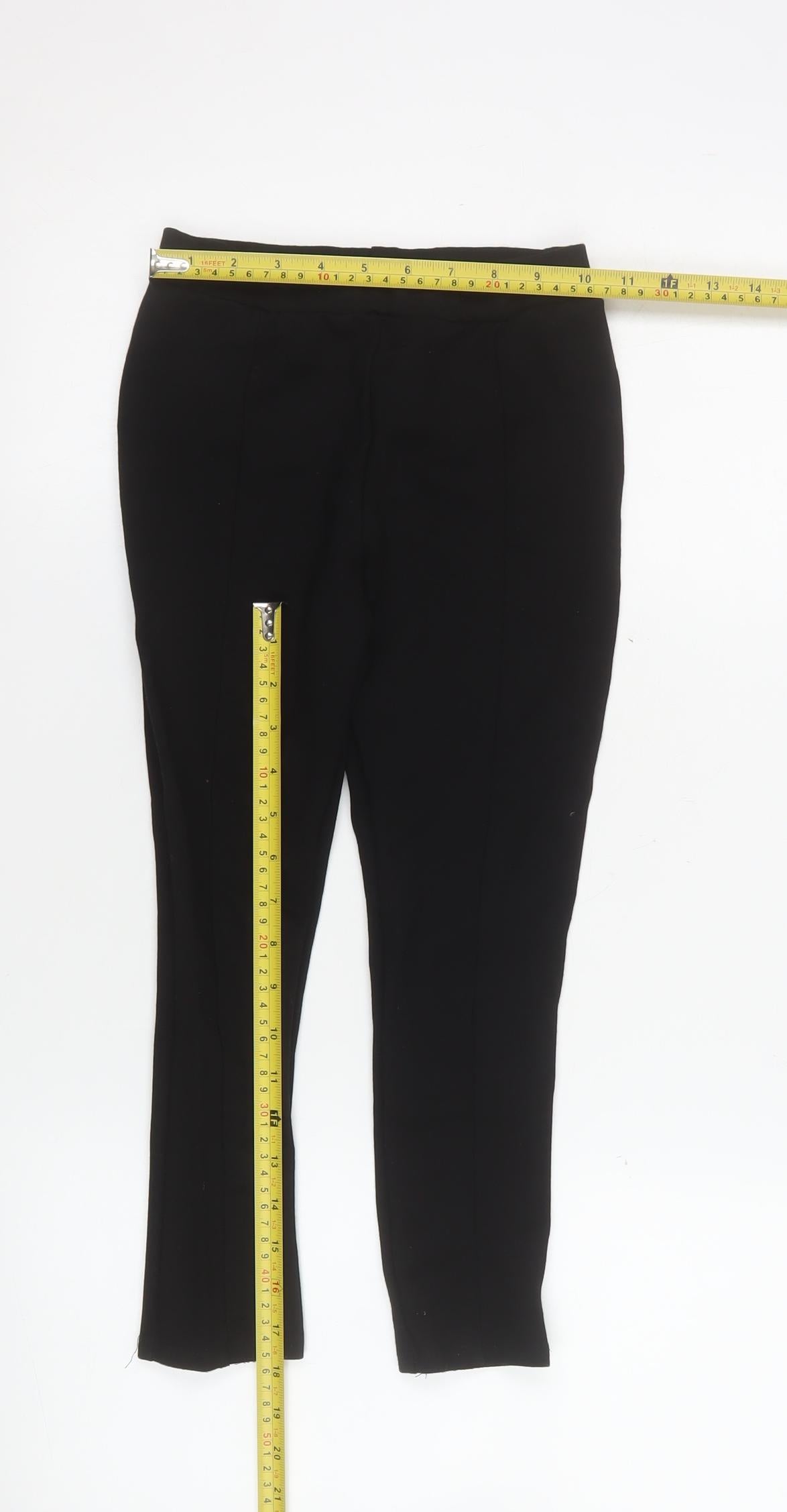 Firetrap Girls Black Stretch Ankle Leggings 5-6 Years Comfortable Fit