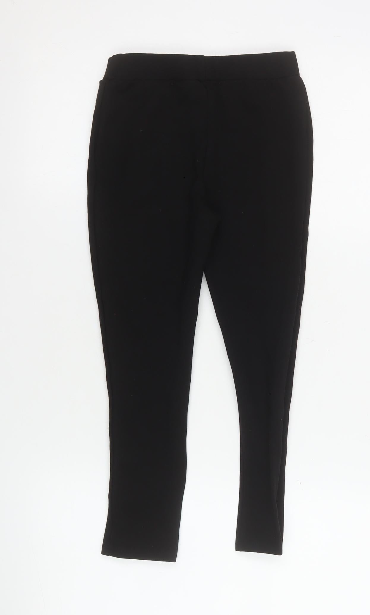 Firetrap Girls Black Stretch Ankle Leggings 5-6 Years Comfortable Fit
