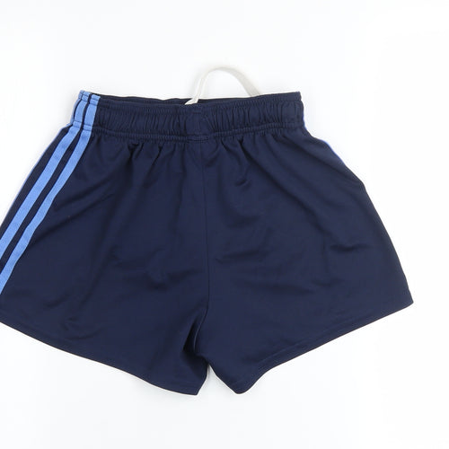 O'Neills Boys Blue 26in Athletic Shorts Drawstring Waist Polyester