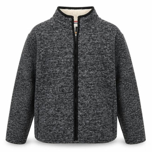 Charles Norton Men's Grey Full Zip Fleece Sweatshirt XL