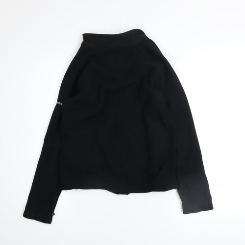 Regatta Boys Black Fleece Full Zip Sweatshirt 11-12 Years Outdoor Jacket
