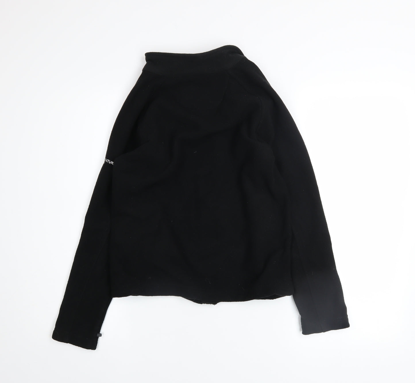 Regatta Boys Black Fleece Full Zip Sweatshirt 11-12 Years Outdoor Jacket