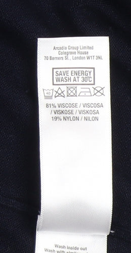 Wallis Women's Black Open Knit Cardigan UK S Regular Fit