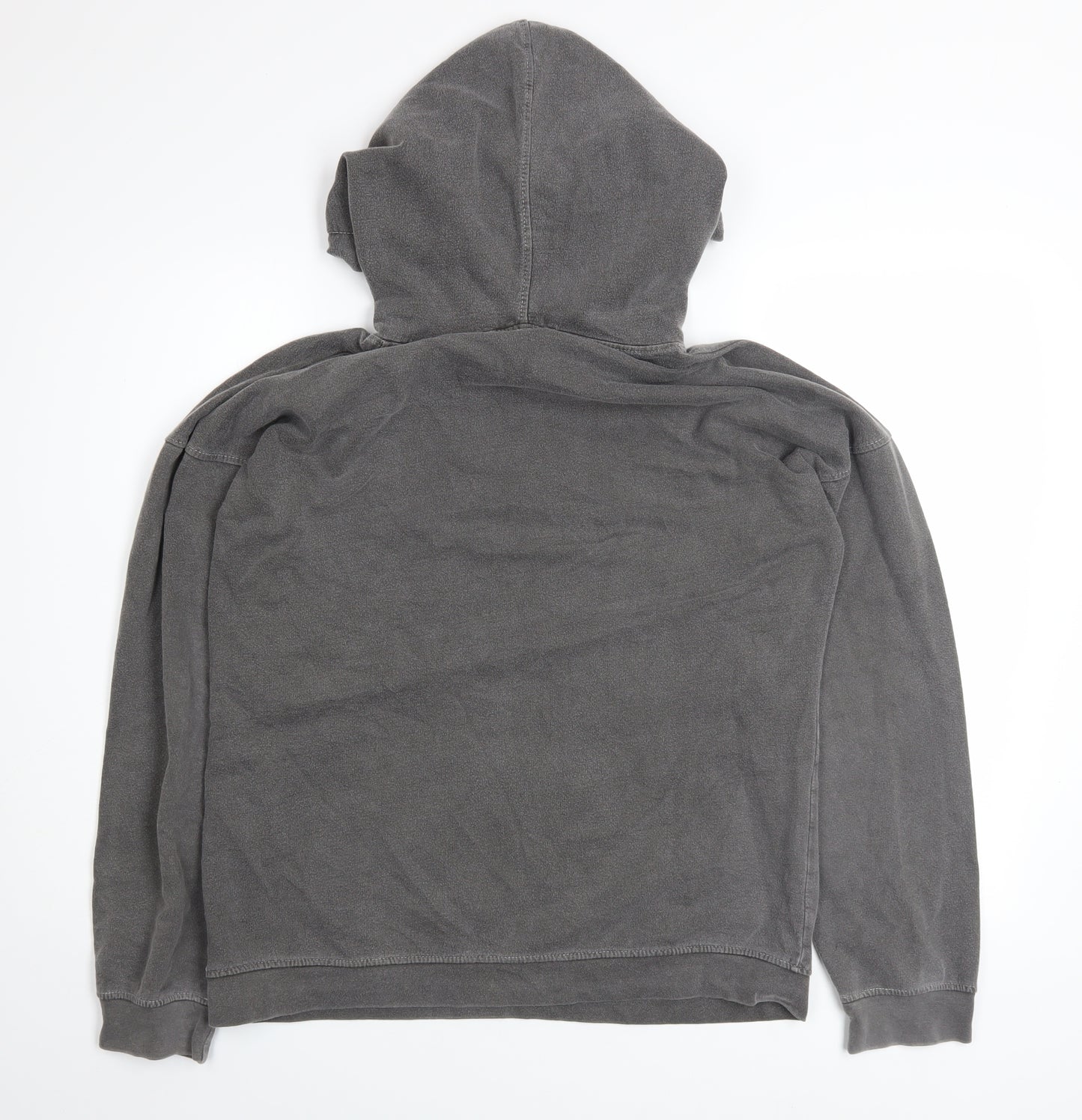 Missguided Women’s Grey Michigan Hoodie UK 8 Cotton Blend Pullover