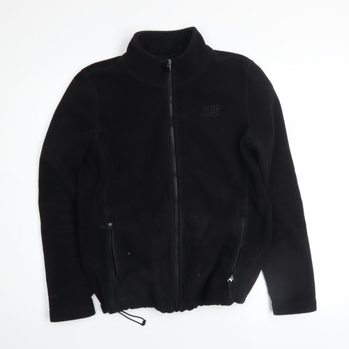 Karrimor Womens Black Full Zip Fleece Jacket UK 10