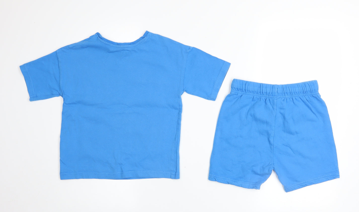 George Boys Bluey Blue Short Sleeve Pyjama Set 5-6 Years 100% Cotton