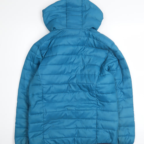 Freedom Trail Boys Blue 11-12 Years Hooded Puffer Jacket