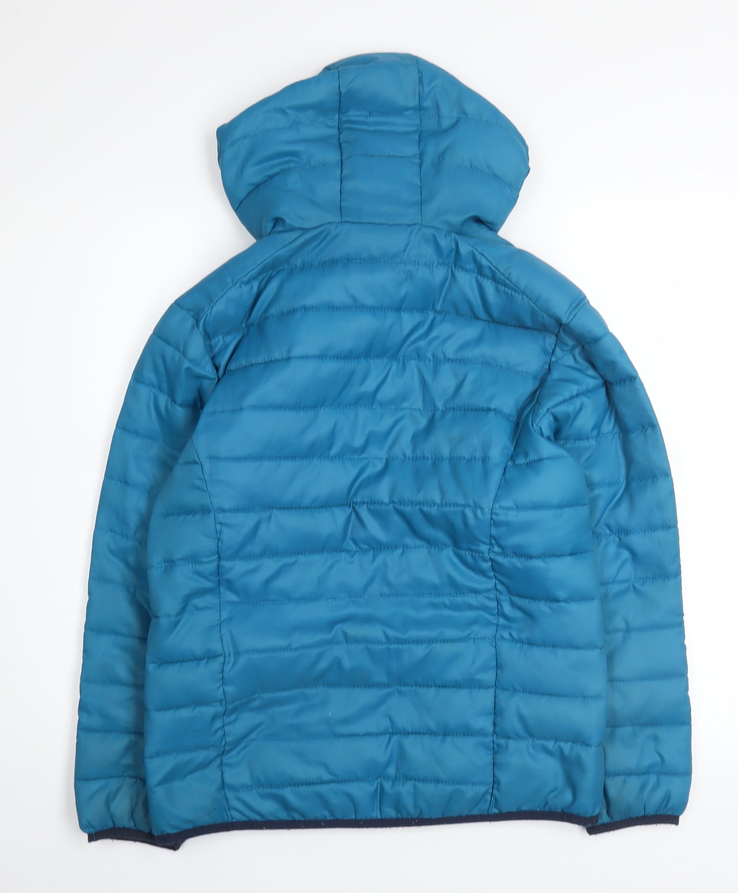 Freedom Trail Boys Blue 11-12 Years Hooded Puffer Jacket