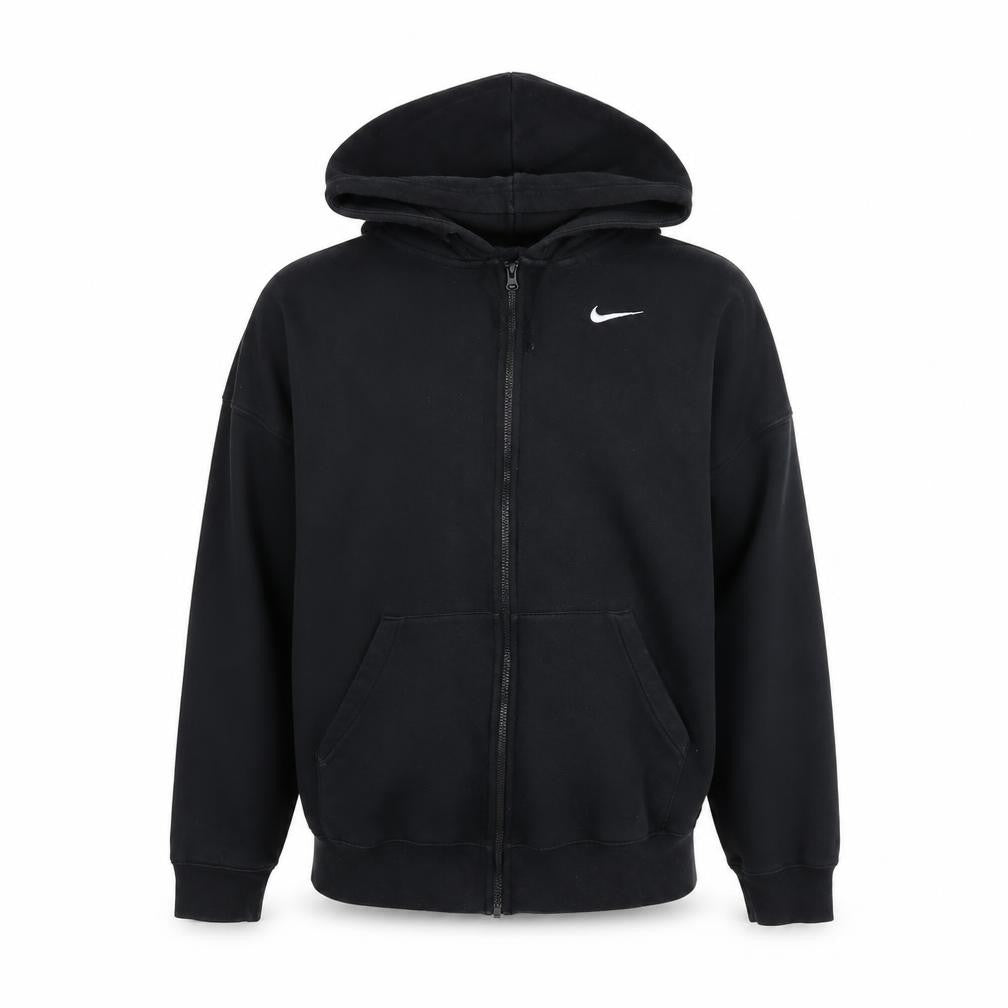 Nike Men's Black Full Zip Hoodie Size S Fleece Sweatshirt