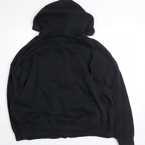 Nike Men's Black Full Zip Hoodie Size S Fleece Sweatshirt