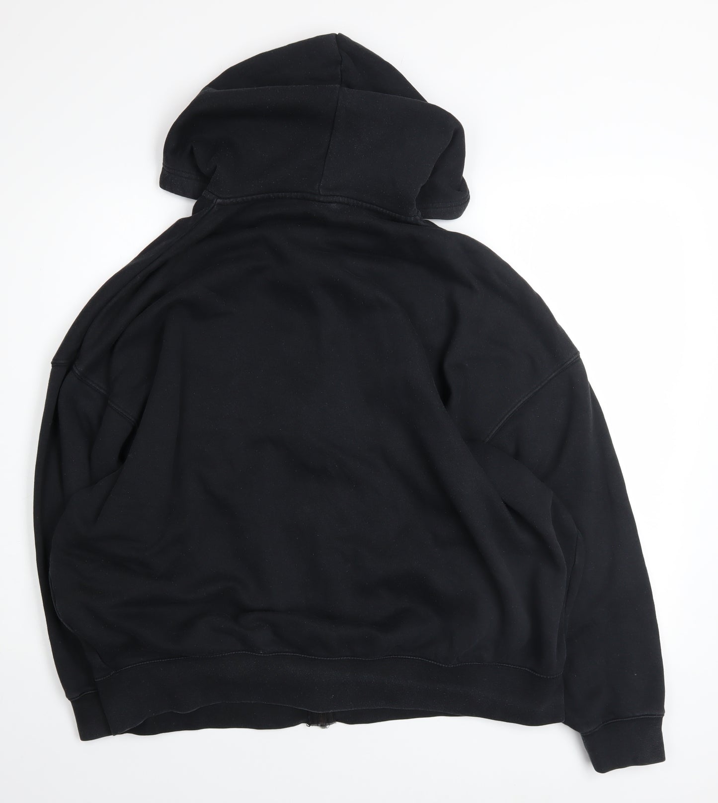 Nike Men's Black Full Zip Hoodie Size S Fleece Sweatshirt