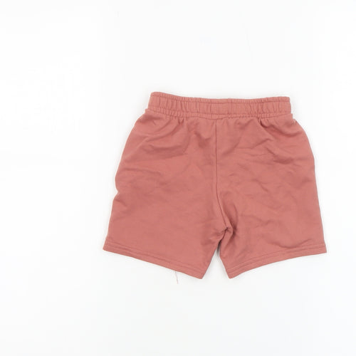 Dunnes Stores Unisex Baby Brown Drawstring Shorts 18-24 Months Cotton Blend