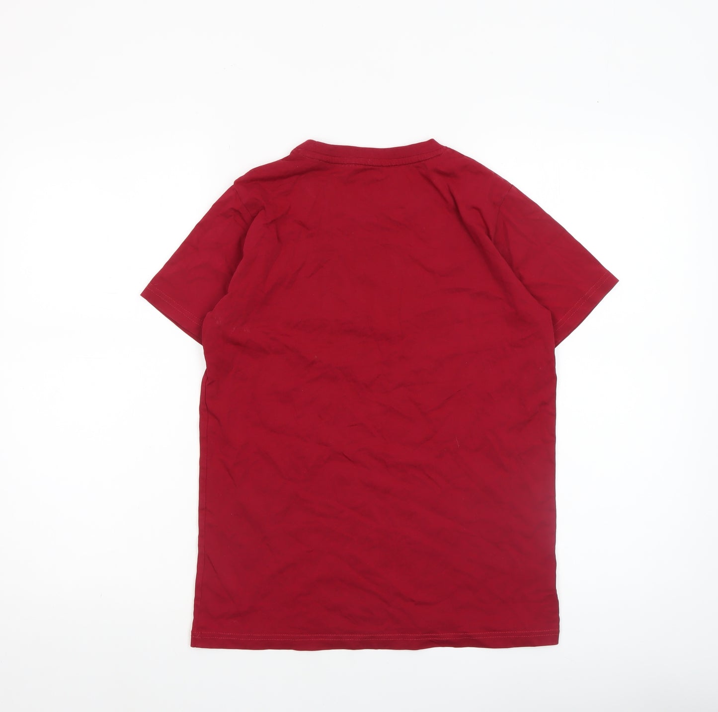 FIFA World Cup Qatar 2022 Boys Red T-Shirt 13-14 Years 100% Cotton