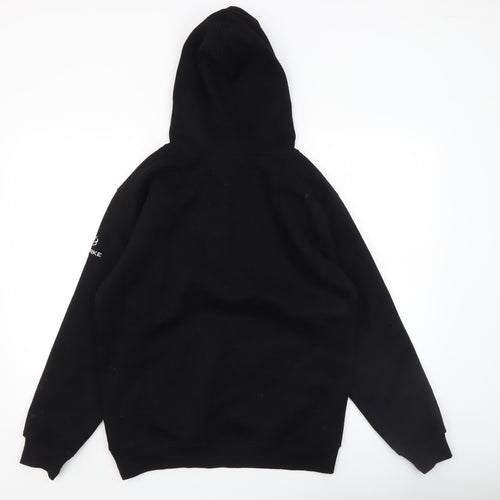 Bourke Men's Black Pullover Hoodie Medium Graphic Sports Sweatshirt