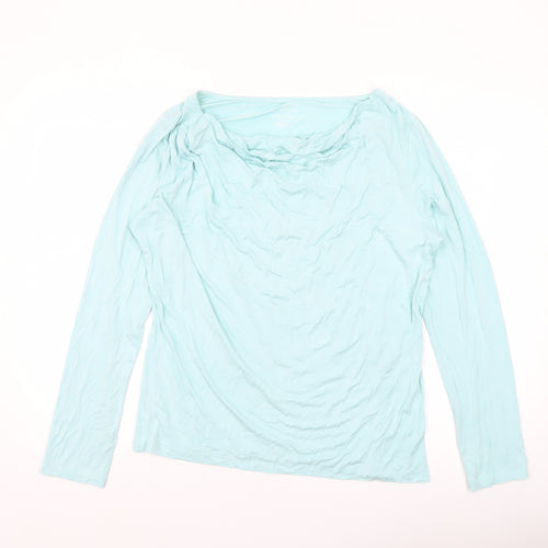 Lord & Taylor Women’s Blue Long Sleeve Basic Jersey Top Size L