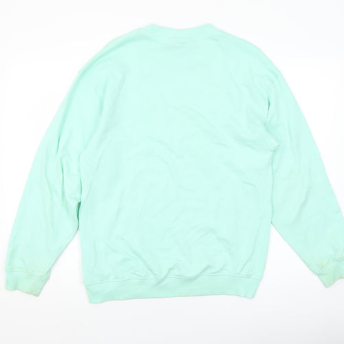 Juicy Couture Girls Green Pullover Sweatshirt Size 14-15 Years Crew Neck