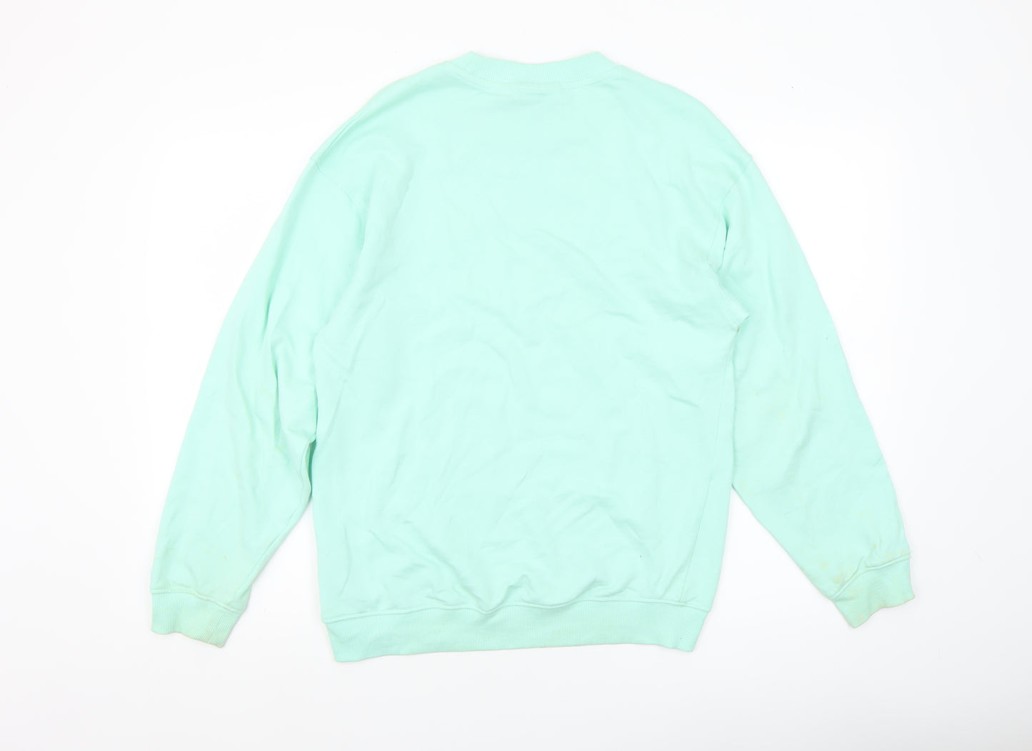 Juicy Couture Girls Green Pullover Sweatshirt Size 14-15 Years Crew Neck