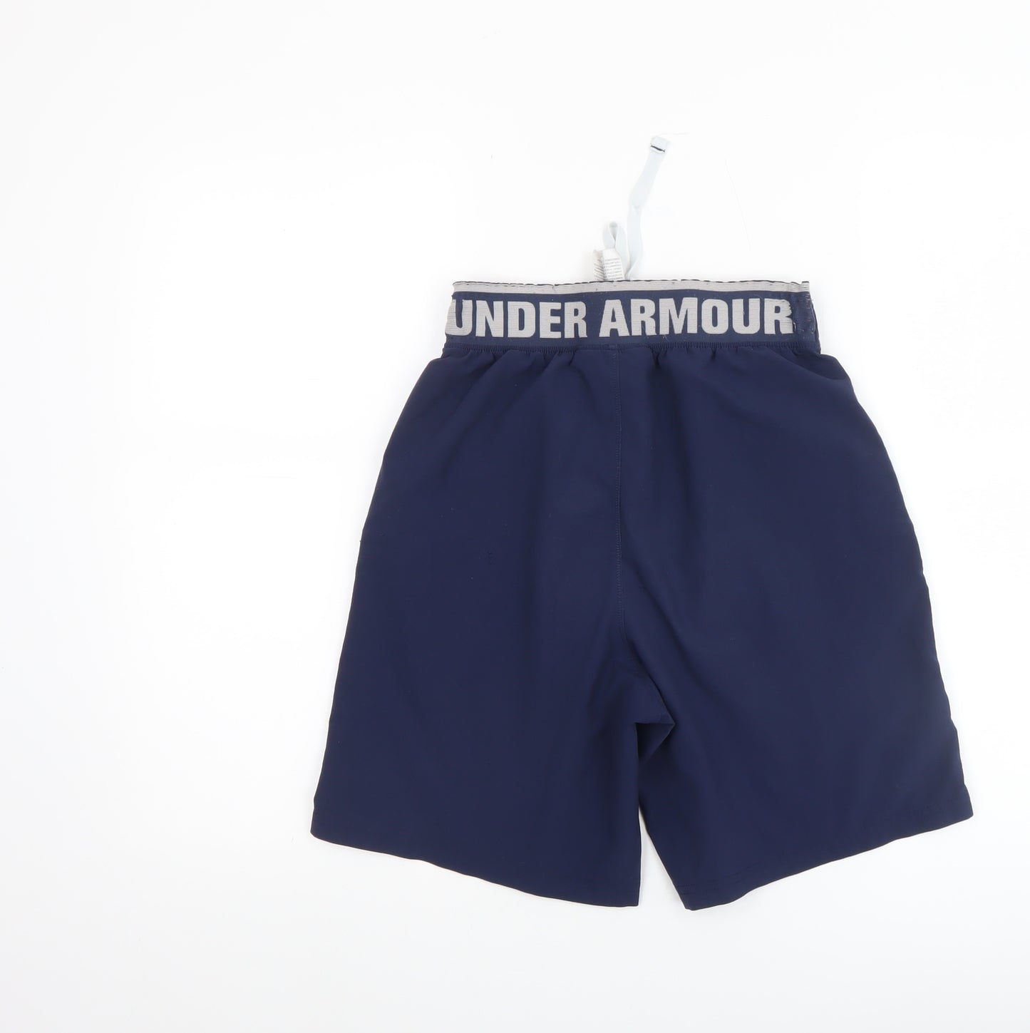 Under Armour Men Blue S Athletic Shorts Quick Dry Pockets Drawstring