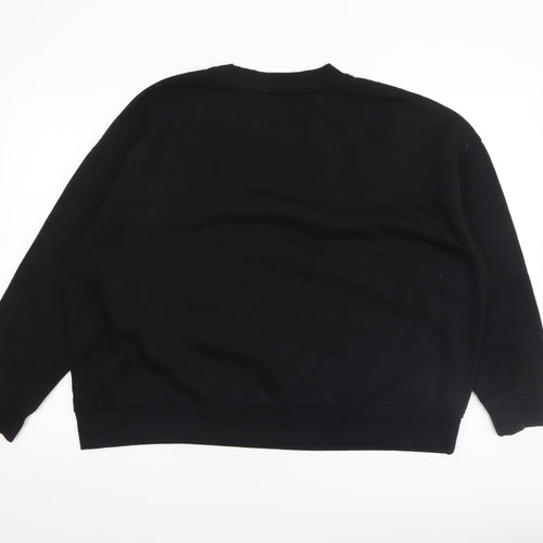 Primark Women’s Black XL Pullover Sweatshirt Cotton Blend Casual