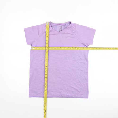 Decathlon Girls Purple Short Sleeve Sports T-Shirt 10-11 Years