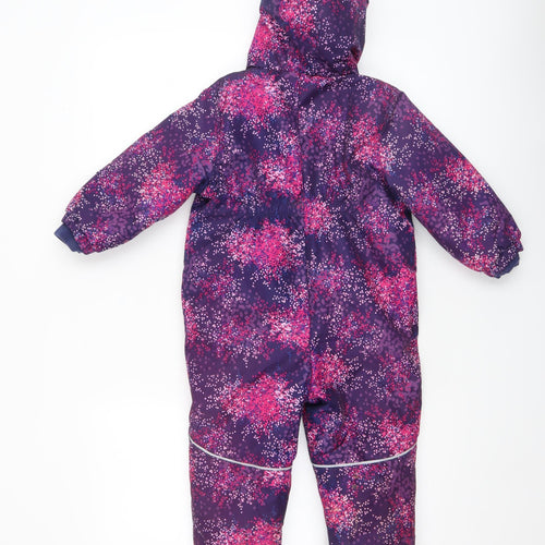 Lupilu Unisex Baby Multicoloured Winter Snowsuit 18-24 Months Hooded Fleece Lined