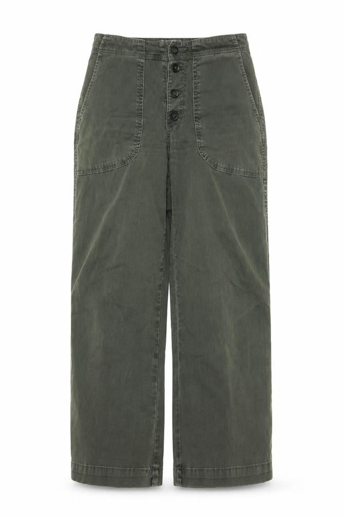 Adriano Goldschmied Women's Green Chino Trousers Size 27R