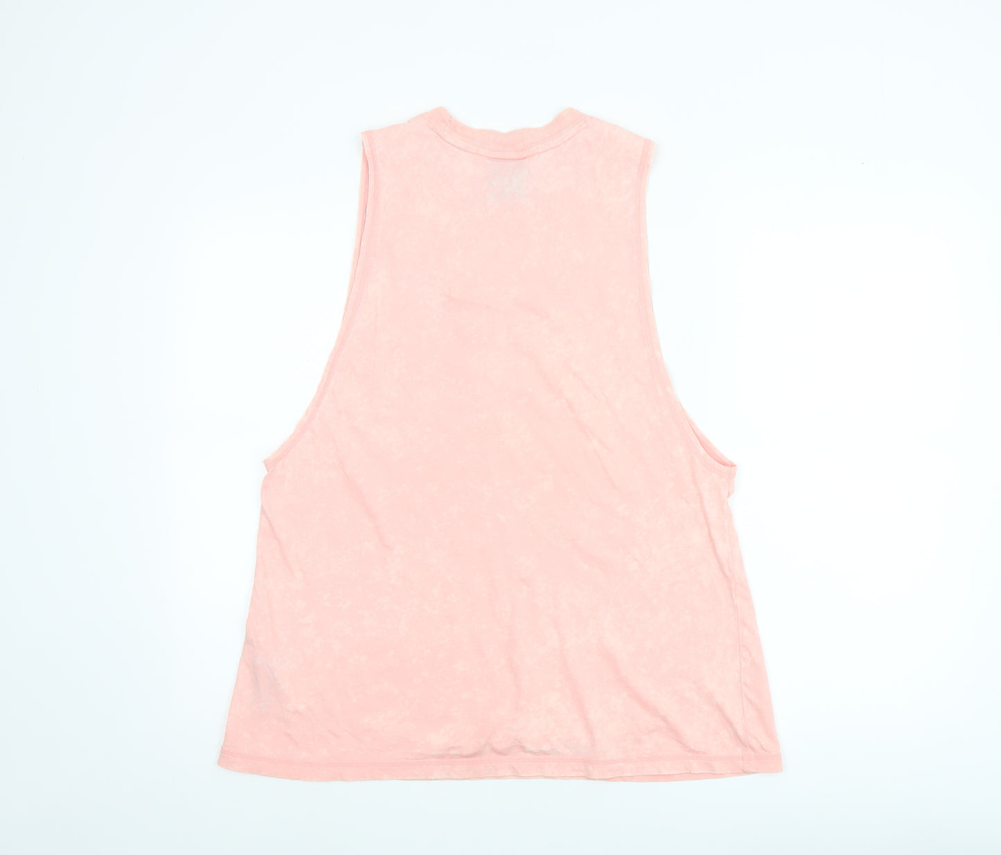 Nike Women's Pink Sleeveless Tank Top Size L Cotton Sportswear