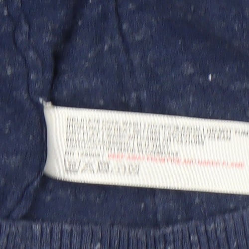 Fat Face Women's Blue Open Knit Long Sleeve Cardigan UK 12