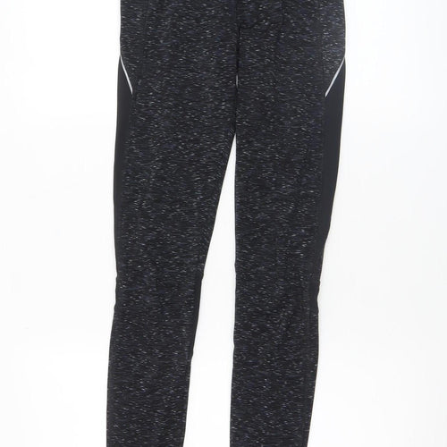 New Look Women’s Black XS Slim Fit Moisture Wicking Sport Leggings