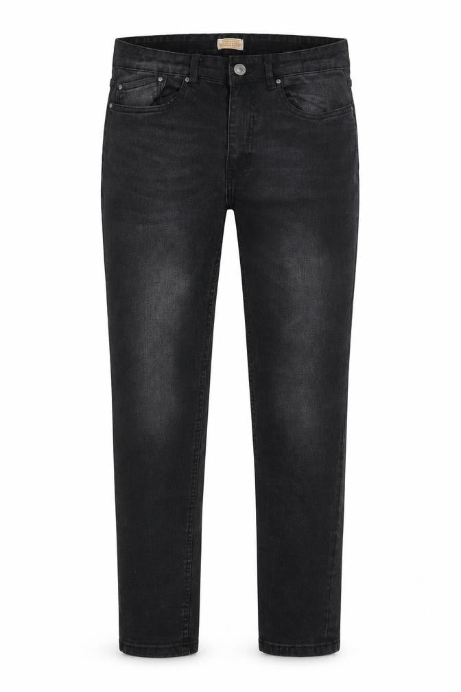 Heritage Outfitters Men's Black Slim Fit Denim Jeans 34R