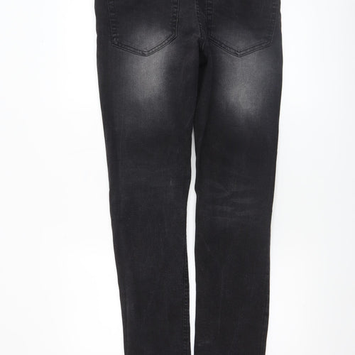 Heritage Outfitters Men's Black Slim Fit Denim Jeans 34R