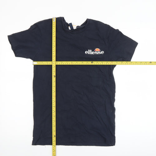 Ellesse Men's Blue XS Crew Neck Cotton Short Sleeve T-Shirt