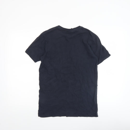 Ellesse Men's Blue XS Crew Neck Cotton Short Sleeve T-Shirt