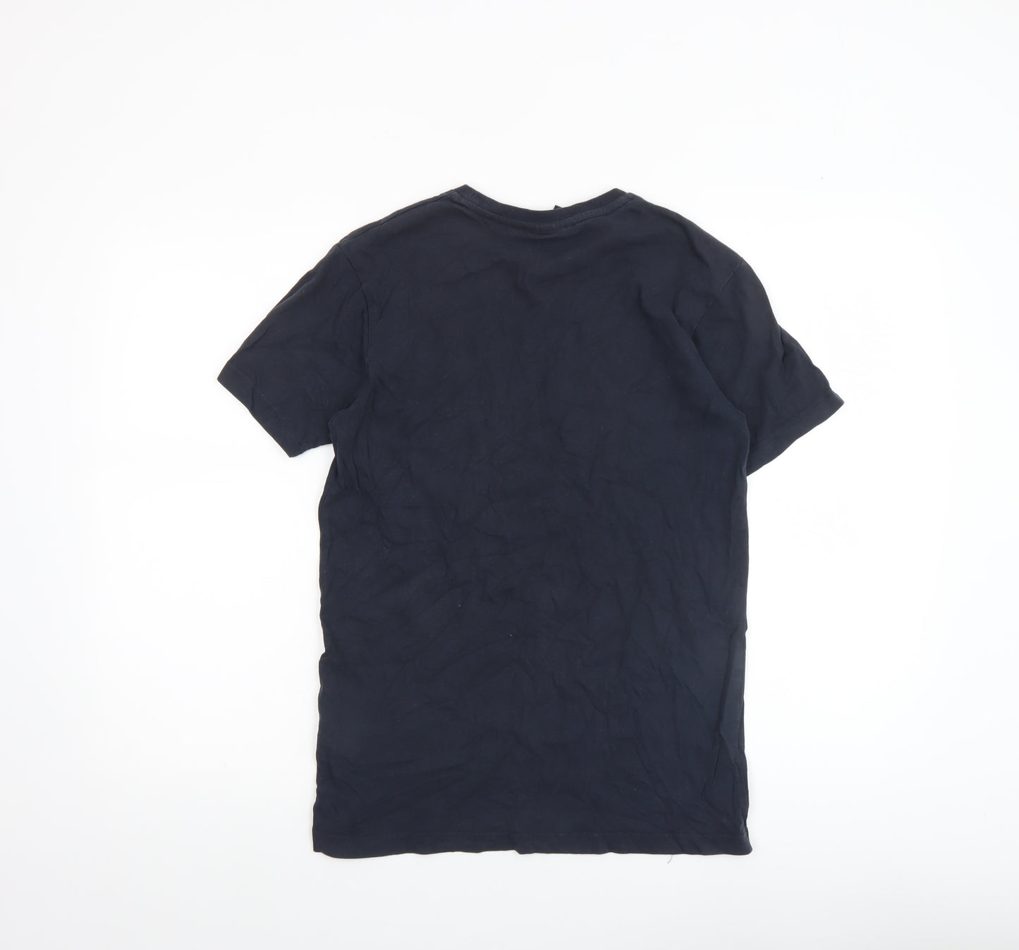 Ellesse Men's Blue XS Crew Neck Cotton Short Sleeve T-Shirt