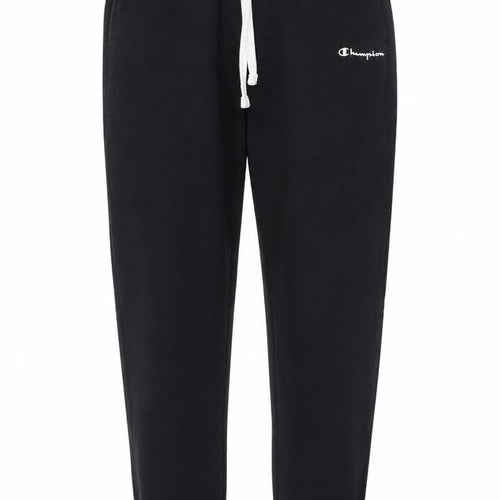 Champion Womens Black Jogger Sweatpants Small Fleece Elastic Waist