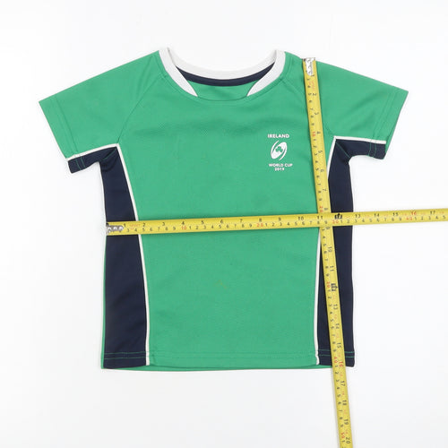 St. Bernard Ireland World Cup 2019 Green Boys 5 Years Sports T-Shirt